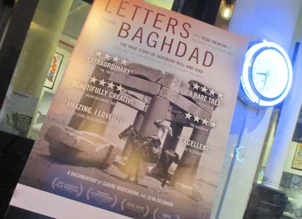 Wonder women Thelma Schoonmaker and Tilda Swinton are executive producers of Sabine Krayenbühl and Zeva Oelbaum's Letters From Baghdad